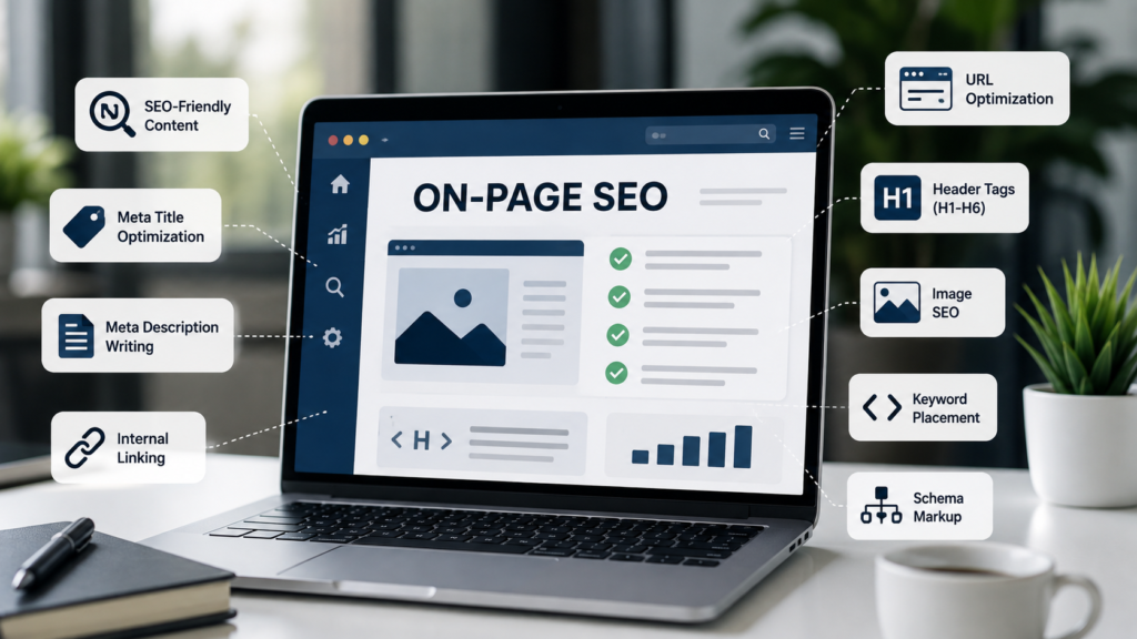 On-Page SEO Services in Delhi for website optimization